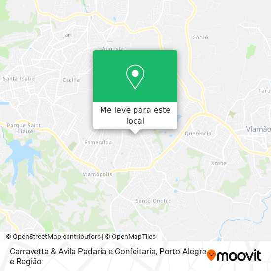 Carravetta & Avila Padaria e Confeitaria mapa