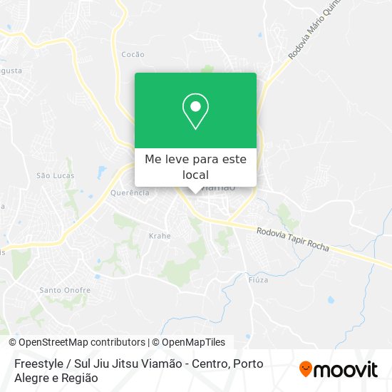 Freestyle / Sul Jiu Jitsu Viamão - Centro mapa