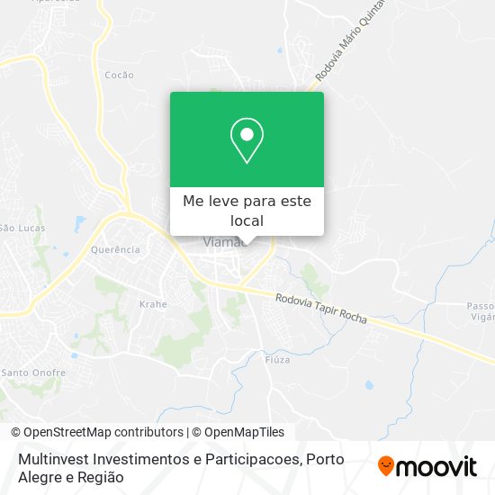 Multinvest Investimentos e Participacoes mapa