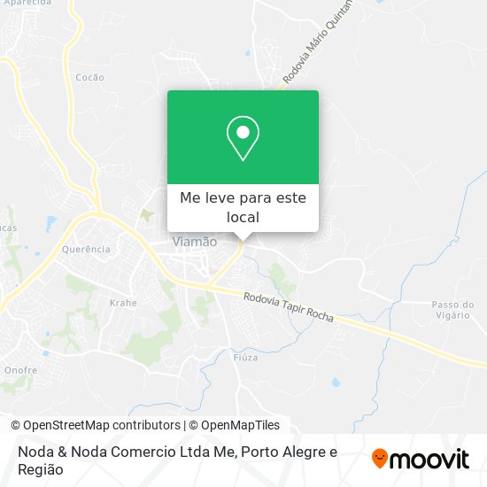 Noda & Noda Comercio Ltda Me mapa