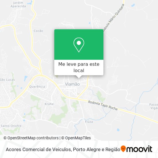 Acores Comercial de Veiculos mapa