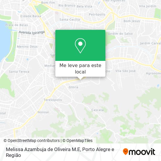 Melissa Azambuja de Oliveira M.E mapa