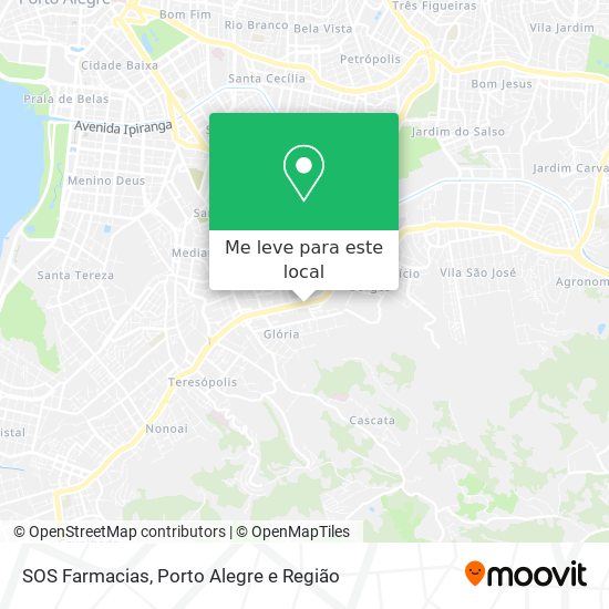 SOS Farmacias mapa