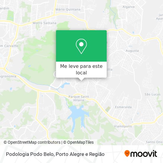Podologia Podo Belo mapa