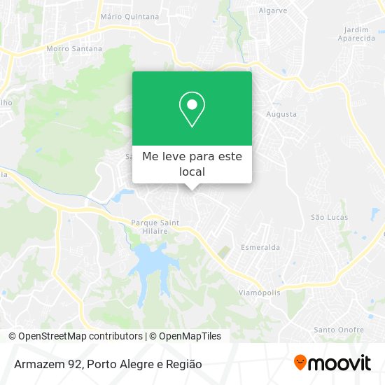 Armazem 92 mapa