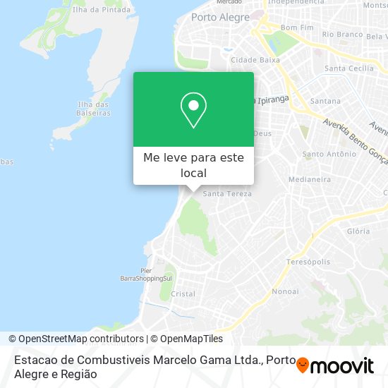Estacao de Combustiveis Marcelo Gama Ltda. mapa