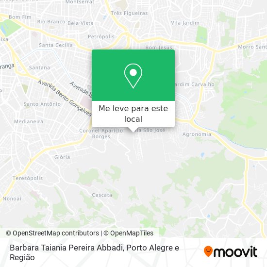 Barbara Taiania Pereira Abbadi mapa