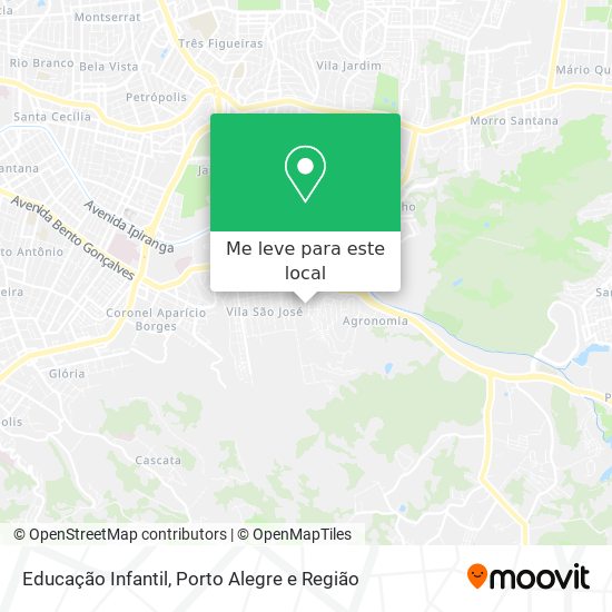 Educação Infantil mapa