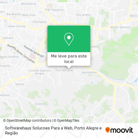 Softwarehaus Solucoes Para a Web mapa