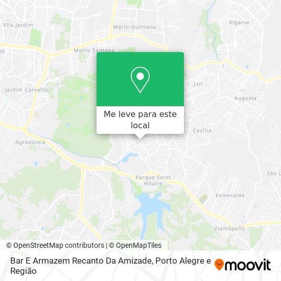 Bar E Armazem Recanto Da Amizade mapa