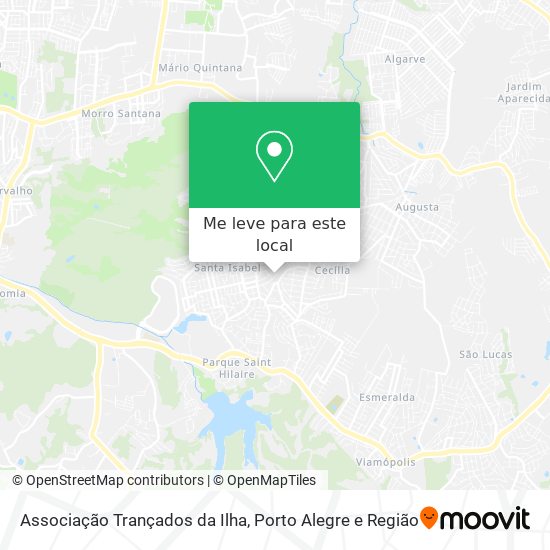 Associação Trançados da Ilha mapa