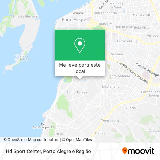Hd Sport Center mapa