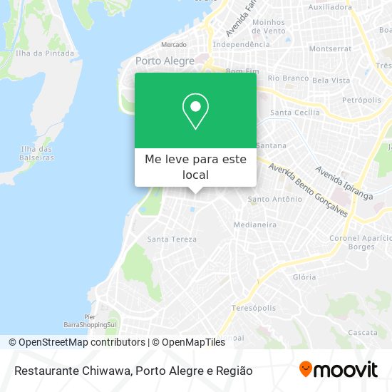 Restaurante Chiwawa mapa