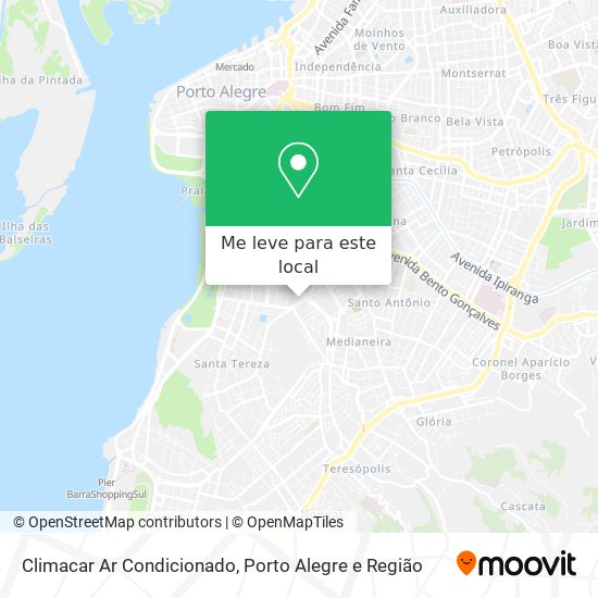 Climacar Ar Condicionado mapa