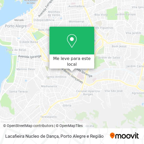 Lacafieira Nucleo de Dança mapa
