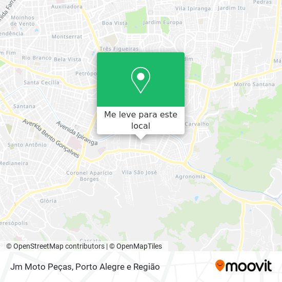 Jm Moto Peças mapa