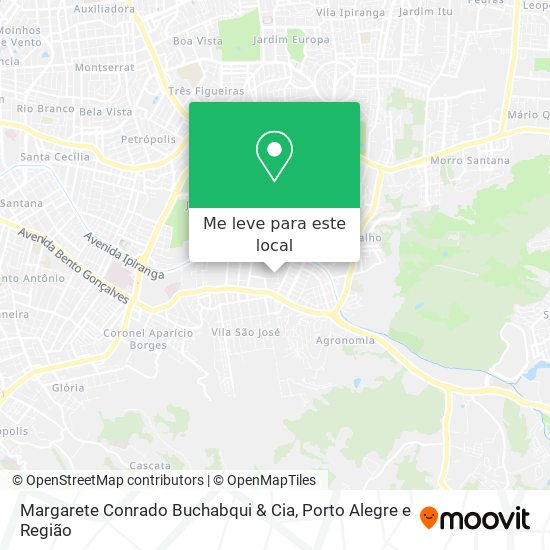 Margarete Conrado Buchabqui & Cia mapa