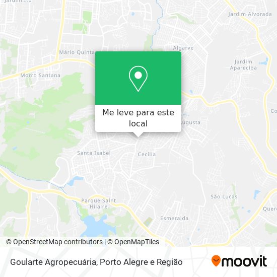 Goularte Agropecuária mapa