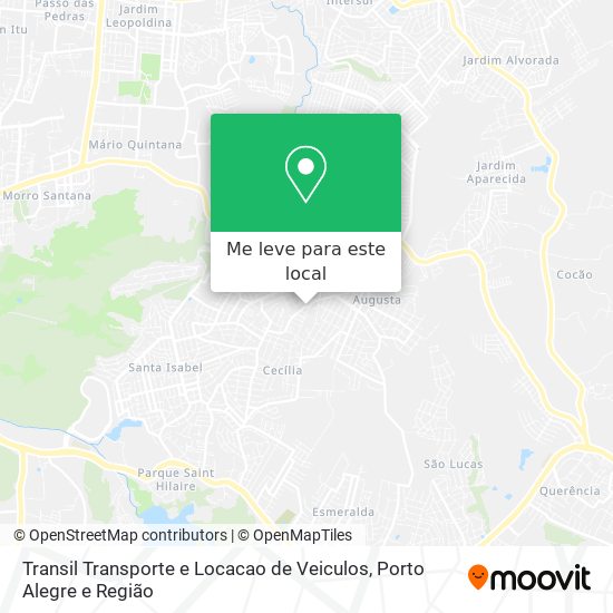 Transil Transporte e Locacao de Veiculos mapa