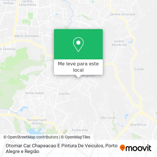 Otomar Car Chapeacao E Pintura De Veiculos mapa