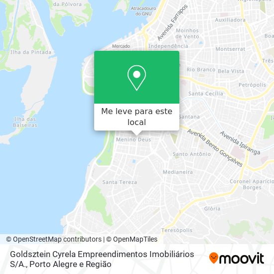 Goldsztein Cyrela Empreendimentos Imobiliários S / A. mapa