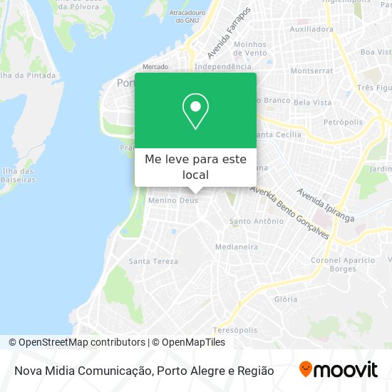 Nova Midia Comunicação mapa