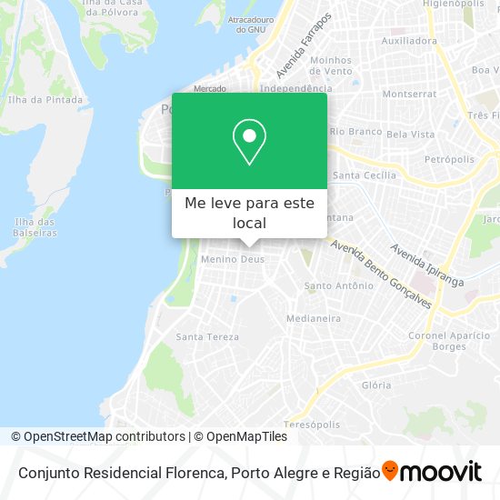 Conjunto Residencial Florenca mapa