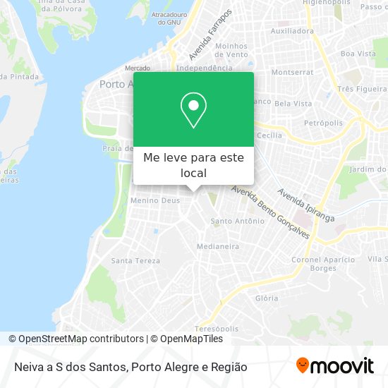 Neiva a S dos Santos mapa