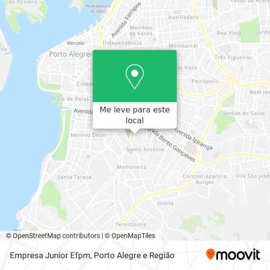 Empresa Junior Efpm mapa