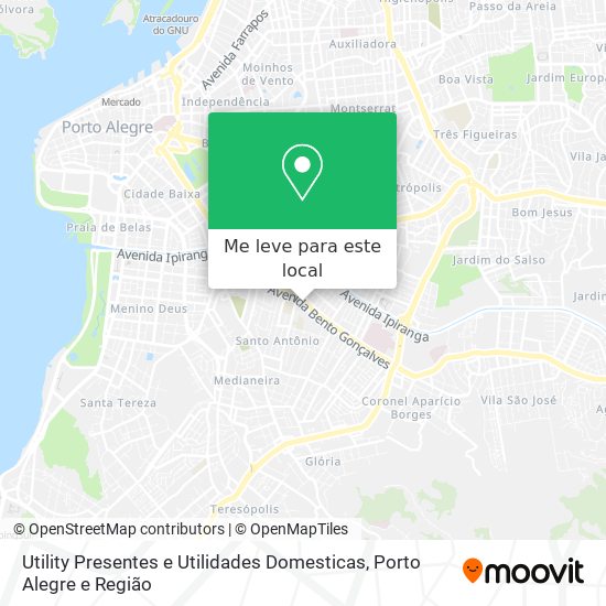 Utility Presentes e Utilidades Domesticas mapa