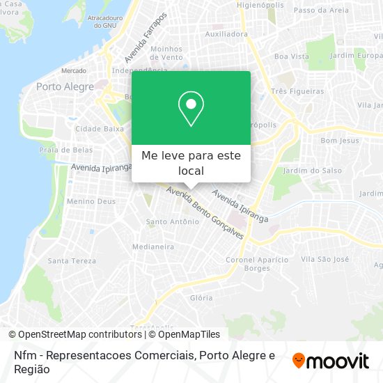 Nfm - Representacoes Comerciais mapa