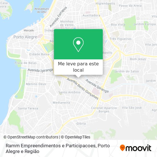 Ramm Empreendimentos e Participacoes mapa