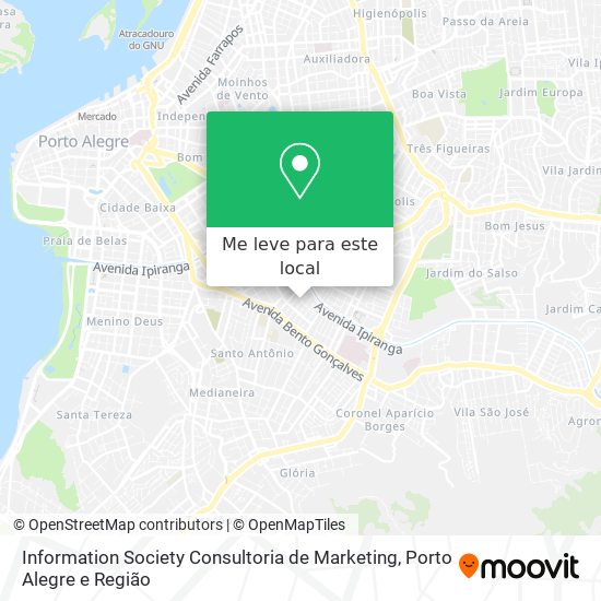 Information Society Consultoria de Marketing mapa