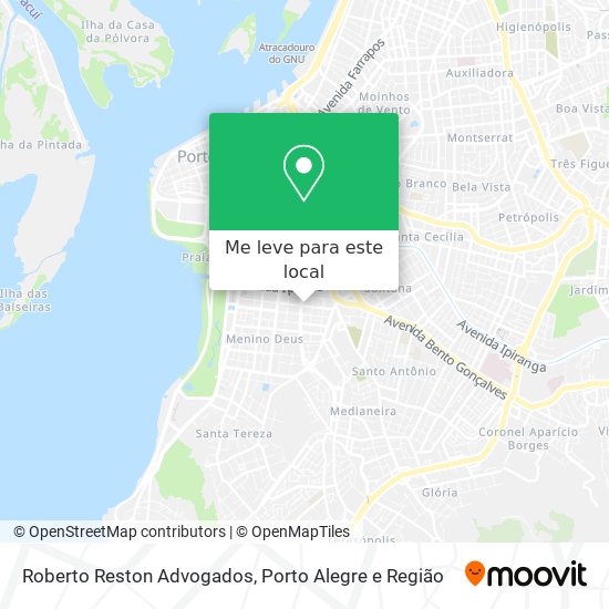 Roberto Reston Advogados mapa