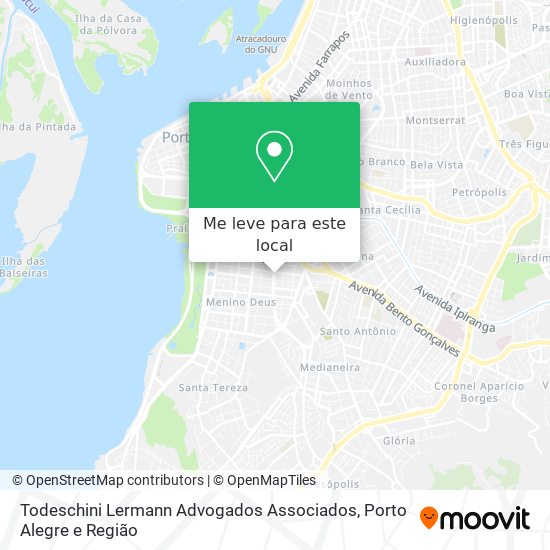 Todeschini Lermann Advogados Associados mapa