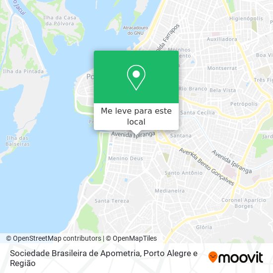Sociedade Brasileira de Apometria mapa