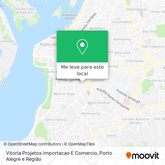 Vitoria Projetos Importacao E Comercio mapa