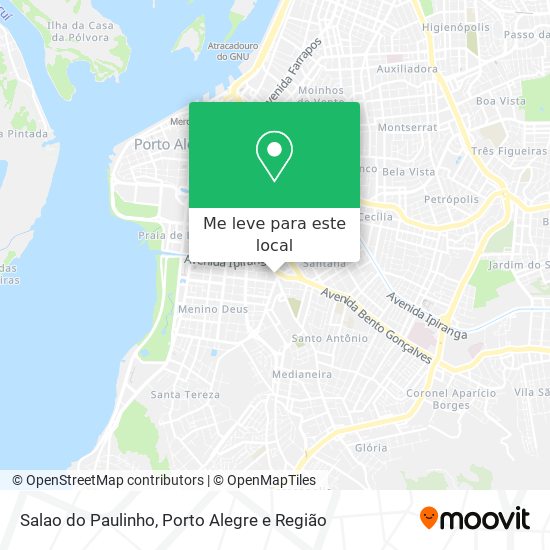 Salao do Paulinho mapa