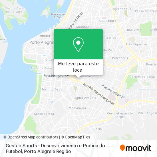 Gestao Sports - Desenvolvimento e Pratica do Futebol mapa