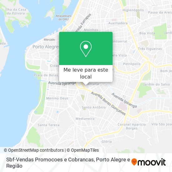 Sbf-Vendas Promocoes e Cobrancas mapa