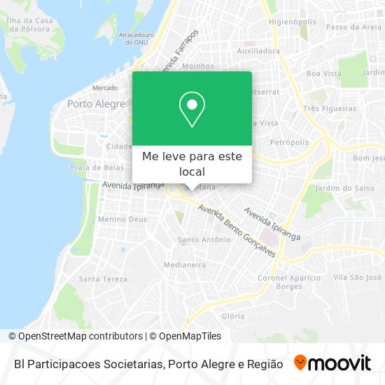 Bl Participacoes Societarias mapa