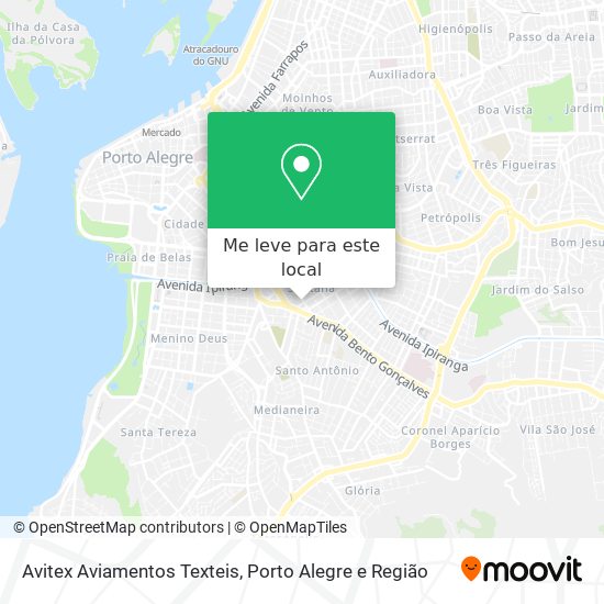 Avitex Aviamentos Texteis mapa