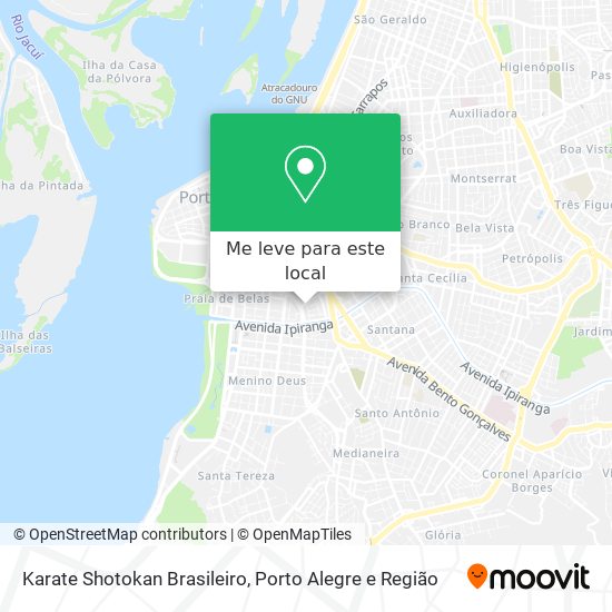 Karate Shotokan Brasileiro mapa