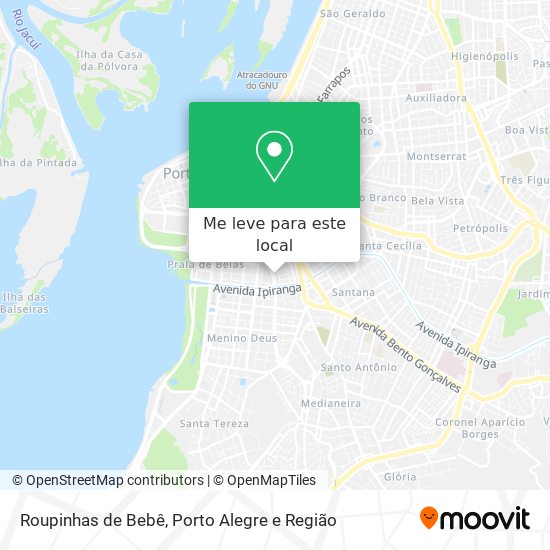 Roupinhas de Bebê mapa