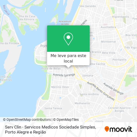Serv Clin - Servicos Medicos Sociedade Simples mapa