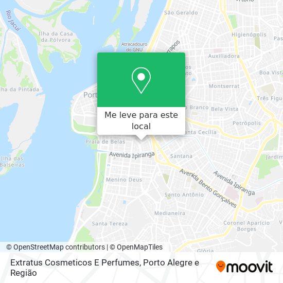 Extratus Cosmeticos E Perfumes mapa