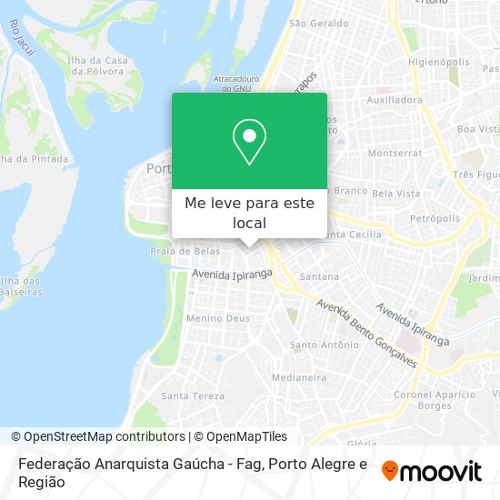 Federação Anarquista Gaúcha - Fag mapa