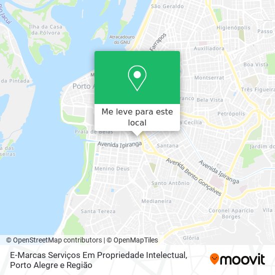 E-Marcas Serviços Em Propriedade Intelectual mapa