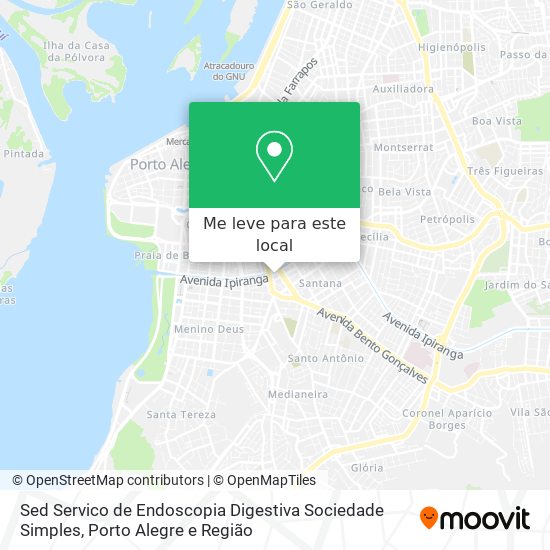 Sed Servico de Endoscopia Digestiva Sociedade Simples mapa