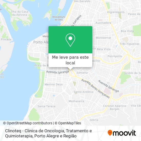 Clinoteq - Clinica de Oncologia, Tratamento e Quimioterapia mapa